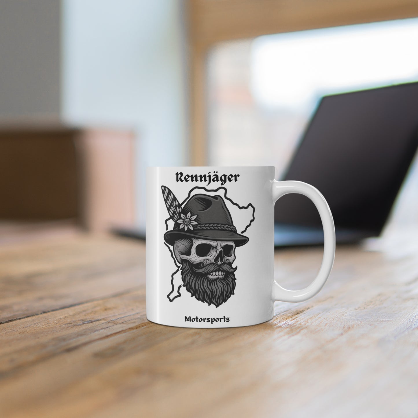 The Rennjäger 11oz mug