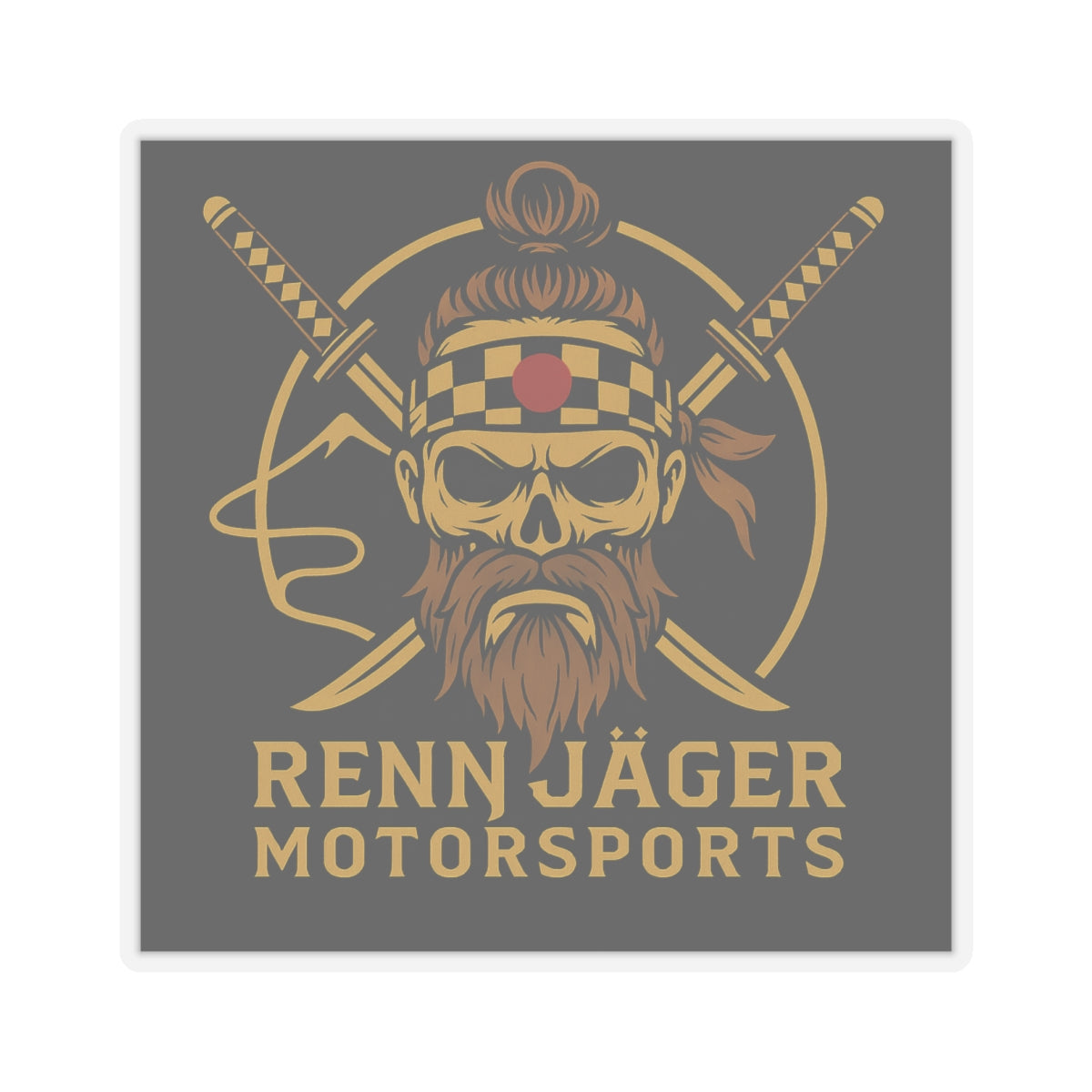 Rennjäger Samauri Stickers