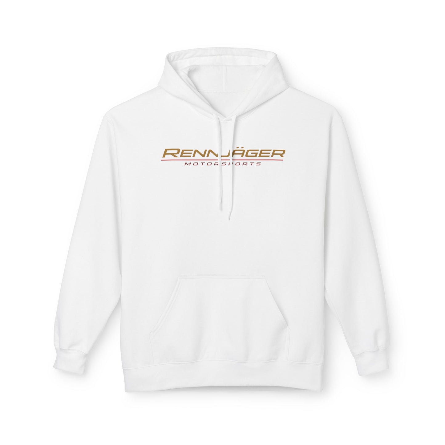 Rennjäger Motorsports design Midweight Softstyle Fleece Hoodie