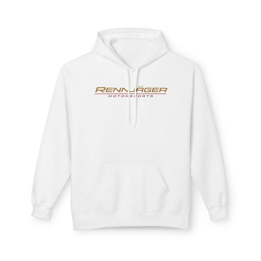 Rennjäger Motorsports design Midweight Softstyle Fleece Hoodie