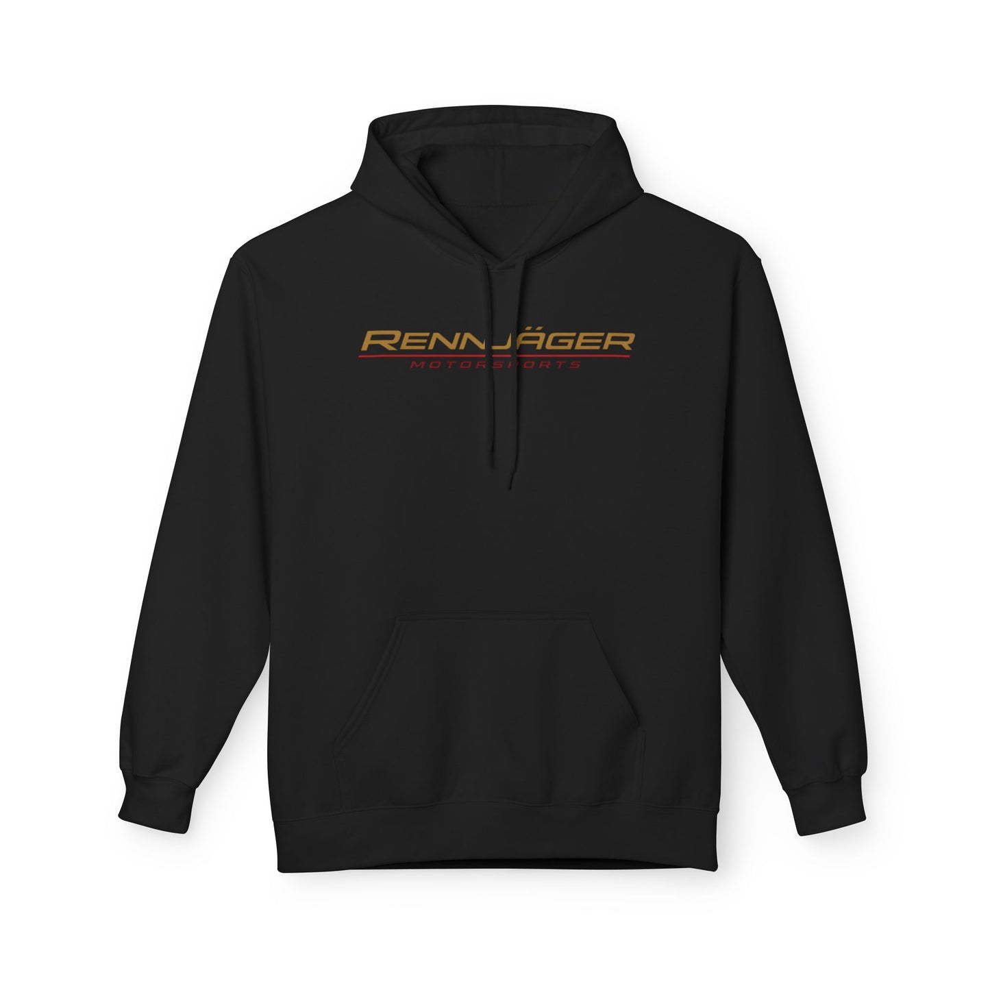 Rennjäger Motorsports design Midweight Softstyle Fleece Hoodie