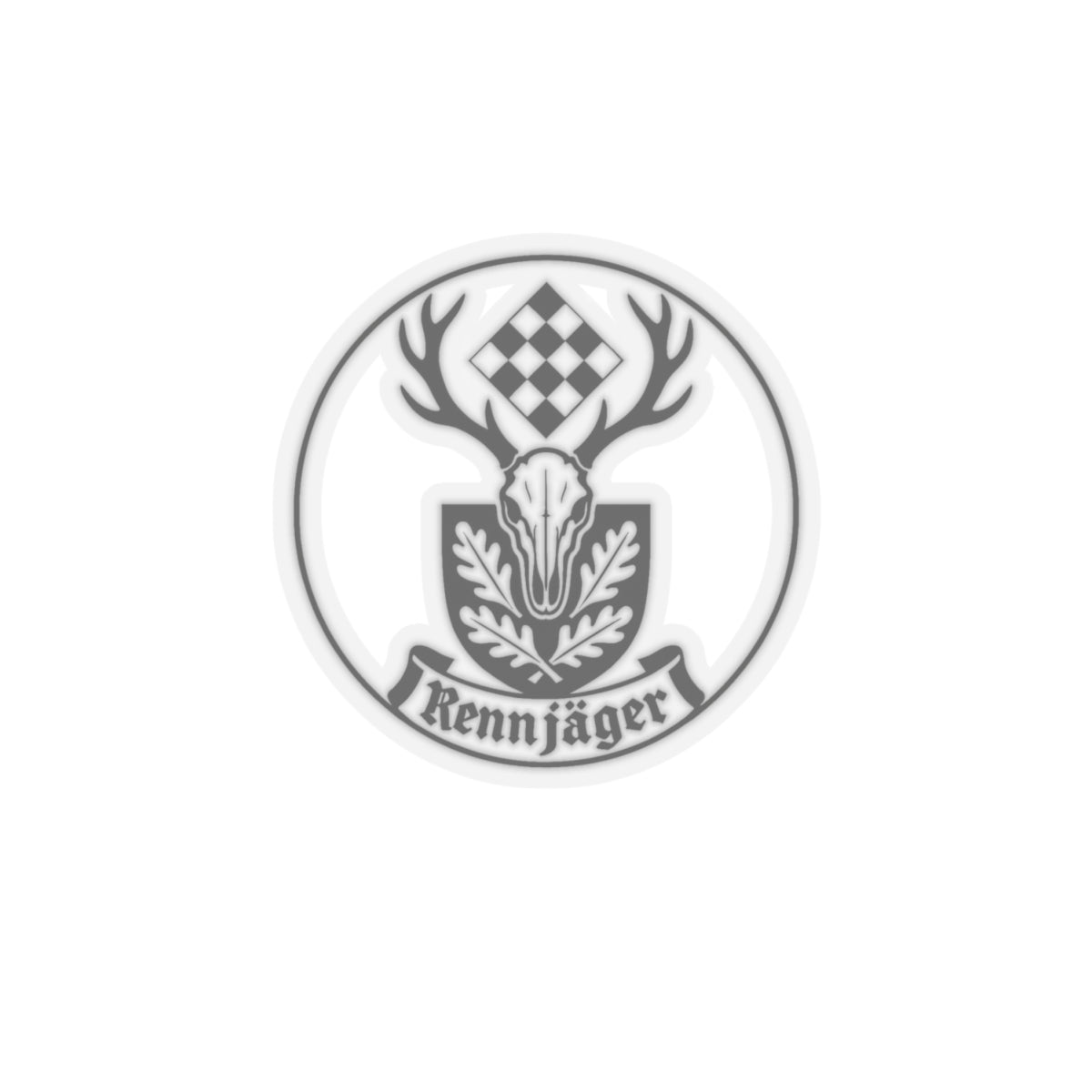 Rennjäger Crest Sticker