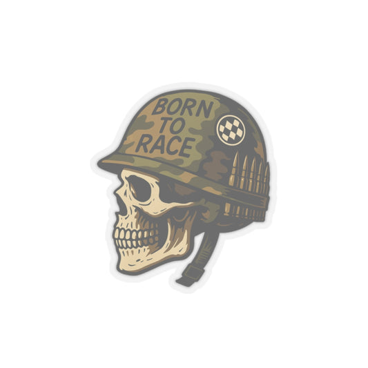 Rennjäger Born to Race color sticker